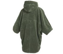 Poncho TEddy Women Olive Greeb