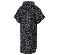 Poncho Velours AOP