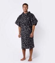 Poncho Velours AOP