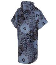 Poncho Velours AOP