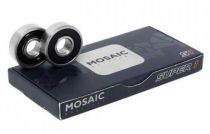 Roulements Mosaic Super 1 ABEC 7 Silver Black