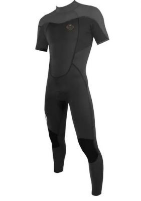 Semidry Men 3/2 SS BZ Fly Men Black