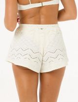 Short ajouré à cordon San Carlos Lycra