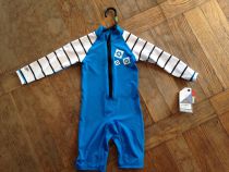 Shortie lycra Mystic Star Rash Overall Kids Blue