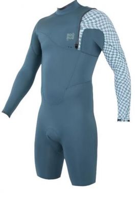 Shorty Men 2/2 LS ZF Fighter Blue