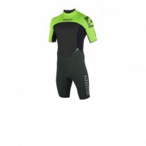 SHORTY MYSTIC 3/2 MM BZIP FLATLOCK HOMME TEAL S19