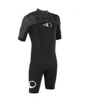 Shorty SOORUZ Fighter 2/2 mm Front-Zip Black