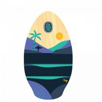 SKIM ONE WOOD 39 KAUAI teal purple