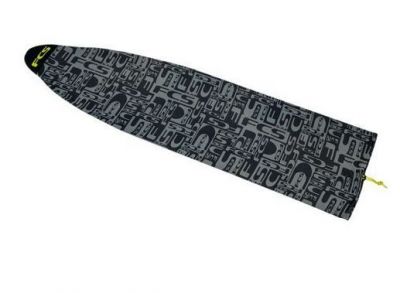 Stretch Fun Board Monogram Coal/Lime