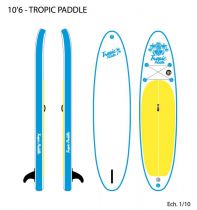 Sup Surfpistols Tropical Paddle 10\'6 2019
