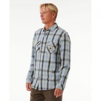 SURCHEMISE RIP CURL FLANNEL SHIRT SPARKY BULE
