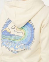 Sweat &agrave; capuche zipp&eacute; Lay Day Relaxed