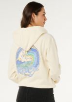 Sweat &agrave; capuche zipp&eacute; Lay Day Relaxed