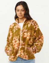 Sweat Polaire zippé Desert Dreams Floral Polar