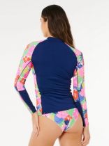 T-shirt anti-UV Party Wave zip manches longues