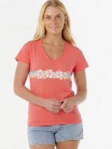 T-shirt col V à manches courtes Keepsakes