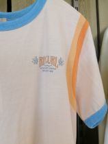 T. SHIRT FEMME RINGER SURF REVIVAL TEE