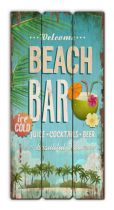TABLEAU WOOD BEACH BAR