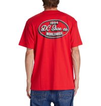 Tee Shirt DC Shoe Trucking Racing Red