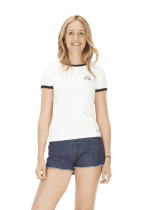 Tee Shirt Femme Picture Heritage White