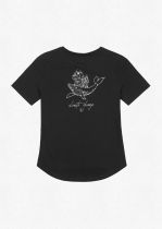 Tee Shirt Femme Picture Whaleine Black