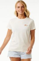 tee shirt femme WILD BLOOM BONE