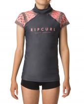 Tee shirt Lycra Girl Rip Curl GIRL PARADISE anti UV S18 Navy