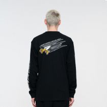Tee Shirt ML Santa Cruz Eagle Black