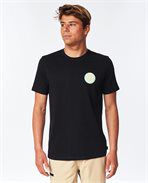 tee shirt rip curl arty tee black