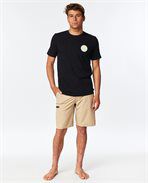 tee shirt rip curl arty tee black