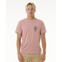 TEE SHIRT RIP CURL ICON SEARCH TEE MUSHROOM