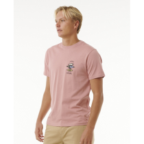 TEE SHIRT RIP CURL ICON SEARCH TEE MUSHROOM