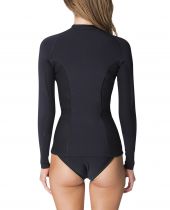 Top néoprène femme ML Rip Curl G BOMB F/ZIP S18 Black