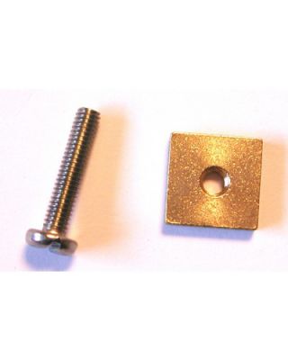 Visserie pour ailerons Nautix Vis 4x20mm + �crou carr�