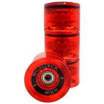 X-Caliber roues 70mm 85A  + Roulement ABEC 7